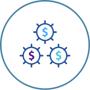 A line drawing icon of a tablet with a revolving arrows symbol overlaid